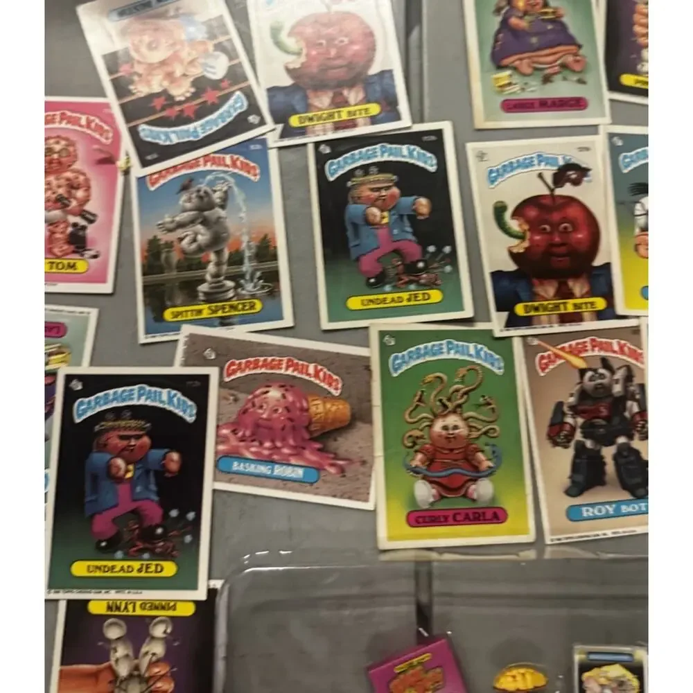 Vintage Garbage Pail Kids Lot GPK Cards 80s Rare Gross Collection And Fig